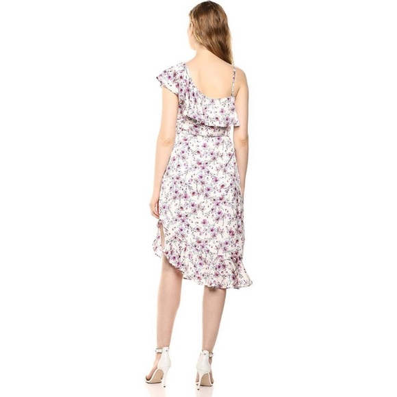 NWT Cupcakes & Cashmere White Floral Midi Dress 4 - Picture 2 of 6
